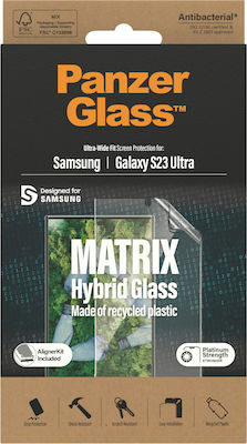 PanzerGlass Matrix Ceramic Tempered Glass (Galaxy S23 Ultra)