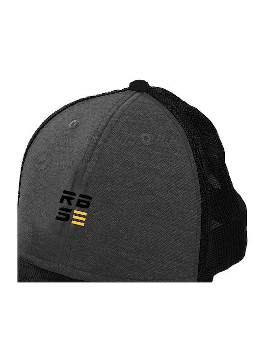 Rebase 231-RMHT Trucker Jockey Black RMHT-08
