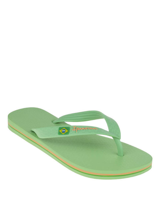 Ipanema Classic Brazil I Women's Flip Flops Green 80408-AI872