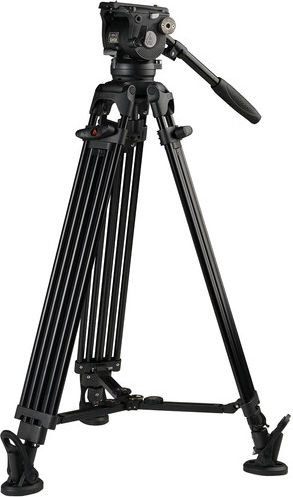 E-Image EG08A2 2-Stage Aluminum Tripod System with GH08 Fluid Head Τρίποδο - Βίντεο