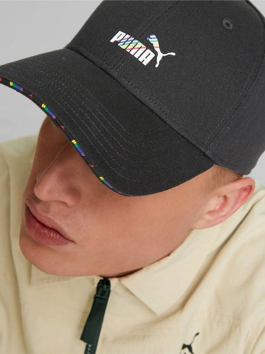 PUMA Visor Pride Männlicher Jockey Schwarz 024588-01