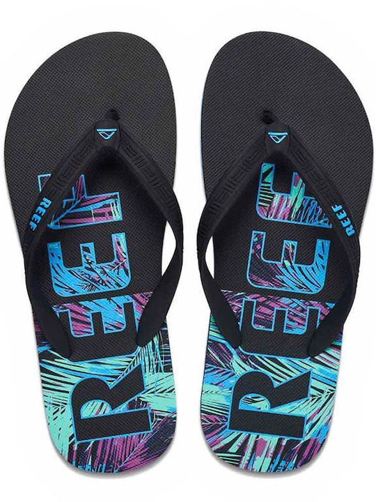 Reef Ανδρικά Flip Flops Μαύρα