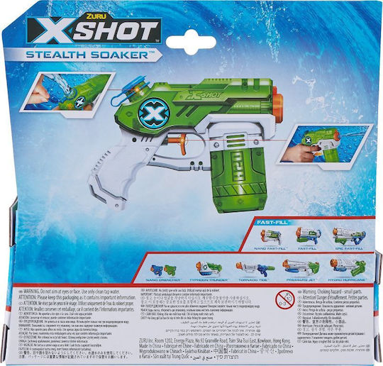Zuru X-Shot Stealth Soaker Small Water Gun (Various Designs/Assortment of Designs) 1pc