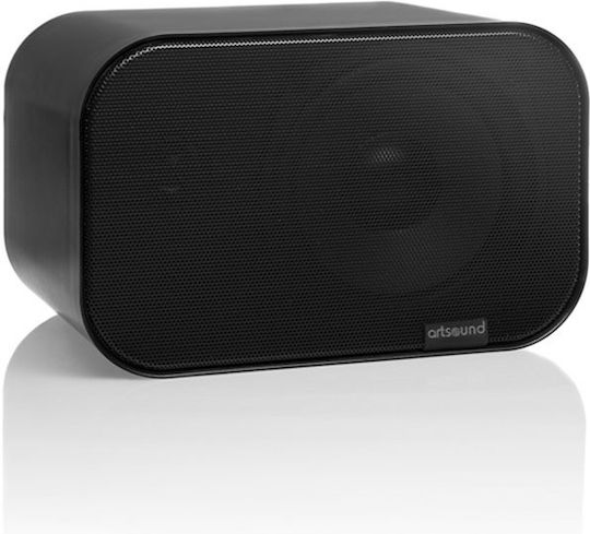 Artsound Παθητικά Επιτοίχια Ηχεία 60W (Ζεύγος) 11.5x11.2x18εκ. Μαύρα UNI30 B