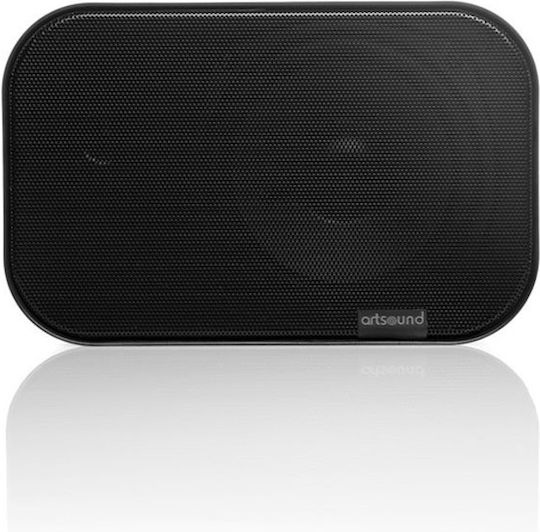 Artsound Παθητικά Επιτοίχια Ηχεία 60W (Ζεύγος) 11.5x11.2x18εκ. Μαύρα UNI30 B