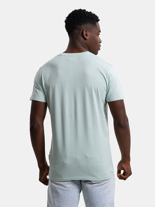 Rebase Men's Short Sleeve T-shirt Light Blue