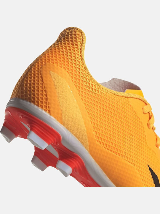 adidas X Speedportal.4 Football Shoes with Cleats Solar Gold / Core Black / Team Solar Orange