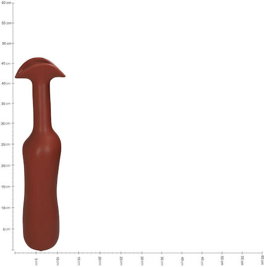 ArteLibre Διακοσμητικό Βάζο Κεραμικό Κόκκινο 10x9.5xΥ45cm