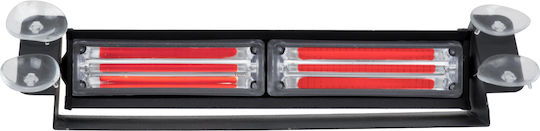 Emergency Car Light LED 12 / 24V Waterproof 7cm with Red Lighting