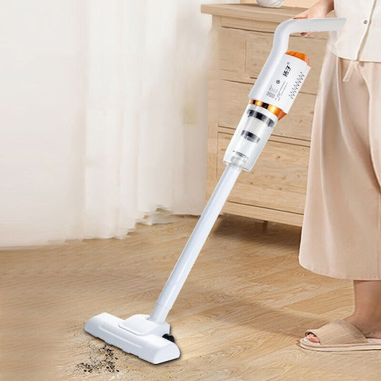 Car Handheld Vacuum Dry Vacuuming Rechargeable 12V White