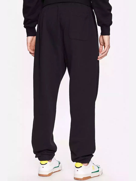 Tommy Hilfiger Men's Sweatpants with Rubber Black