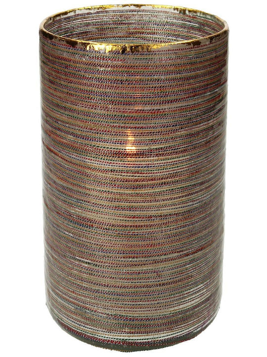 ArteLibre Κηροπήγιο Γυάλινο 12x12x15εκ.