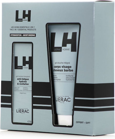 Lierac Homme Σετ Περιποίησης για Ενυδάτωση & Καθαρισμό Σώματος Anti-Fatique 2τμχ