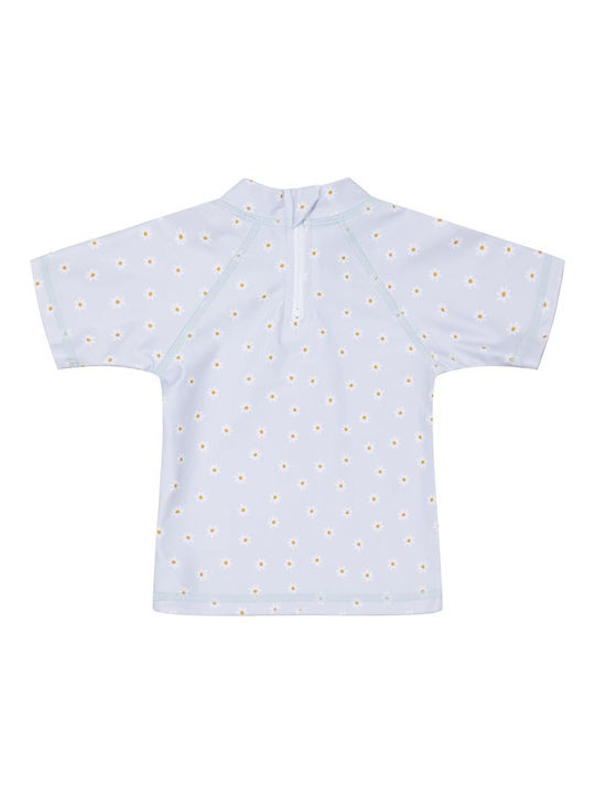 Little Dutch Daisies Kinder Badeanzug UV-Schutz (UV) Shirt Hellblau