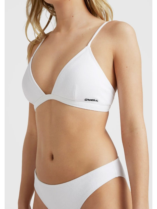 Drift Rockley Revo Bikini Set Triangle With Removable Padding White