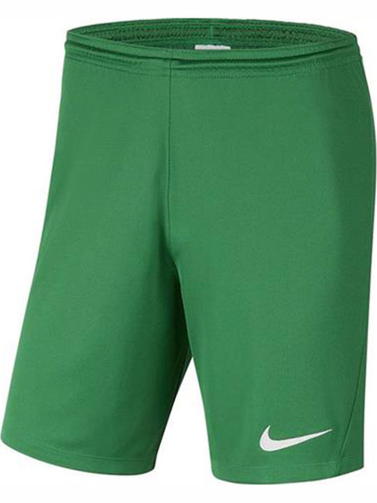 Dry Park III Αθλητική Ανδρική Βερμούδα Dri-Fit Πράσινη