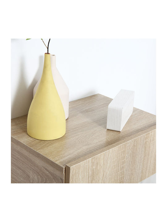 Wooden Brown Bedside Tables 2 Pieces 40x30x15cm