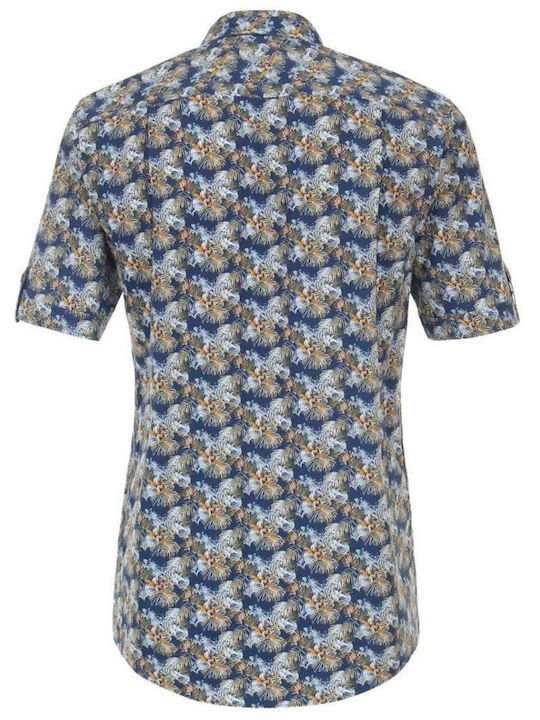 REDMOND Men's floral short-sleeved shirt (up to 7XL)