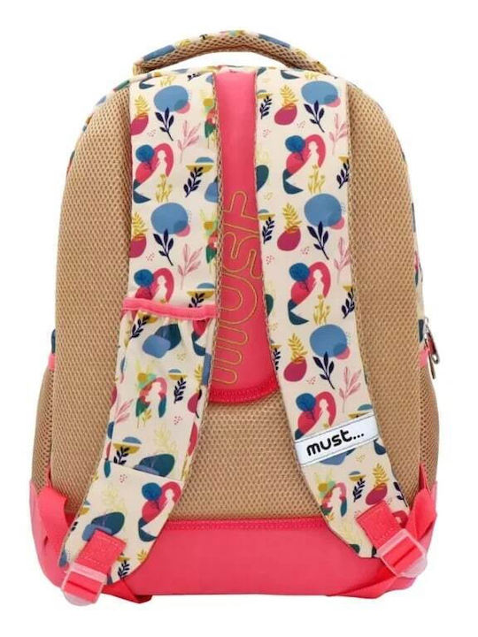 Must Frozen School Bag Backpack Elementary, Elementary in Pink color