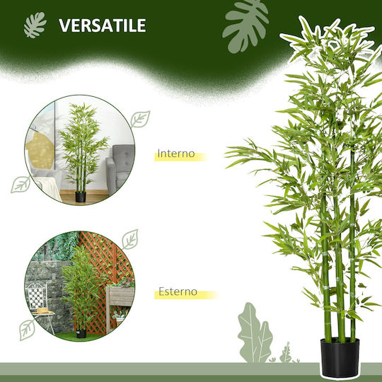 Künstlicher Baum für den Außenbereich Grün 150cm HomCom