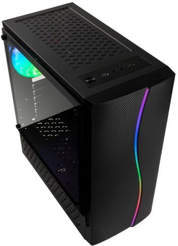 Kolink Inspire K5 ARGB Gaming Midi Tower Κουτί Υπολογιστή με Πλαϊνό Παράθυρο Μαύρο