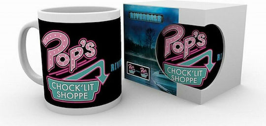 GB eye Riverdale - Pop's Κούπα Κεραμική Μαύρη 320ml