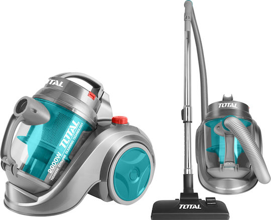 Total Vacuum Dry 2000W with Plastic Bin 2.5lt