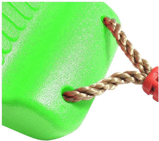 Hanging Plastic Swing for 3+ Years Green