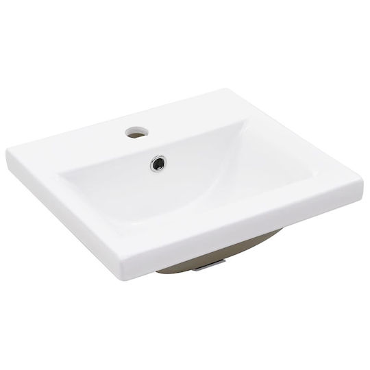 vidaXL Countertop with Sink L41xW38.5xH48cm Sonoma