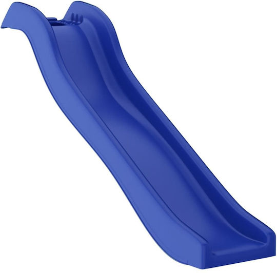 vidaXL Hölzernes Kinder Spielhaus Garten mit Rutsche Braun 145x131x218cm