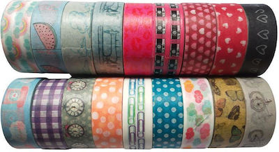 The Littlies Adhesive Decoration Tape Αυτοκόλλητη Χαρτoταινία Χειροτεχνίας 15μμ. x 5μ.