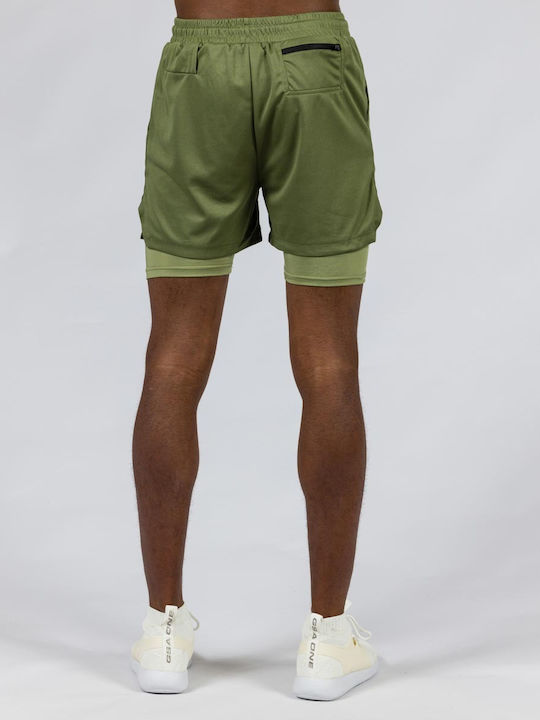 GSA 171328 Sportliche Herrenshorts Khaki