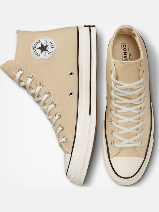 Chuck 70 Μποτάκια Oat Milk / Egret / Black