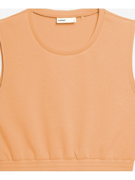 Women's Summer Sleeveless Top Orange