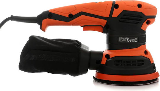 Kraft & Dele KD1695-Z Excentric Triveio 125mm Electrică cu control de viteză și cu sistem de aspirare