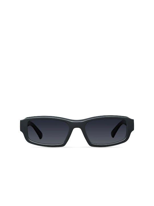 Meller Barack Men's Sunglasses with Lead Carbon Plastic Frame and Gray Gradient Lens BC-LEADCAR
