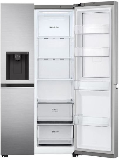 LG Ψυγείο Ντουλάπα 635lt NoFrost Υ179xΠ91.3xΒ73.5εκ. Inox GSJV70PZTE