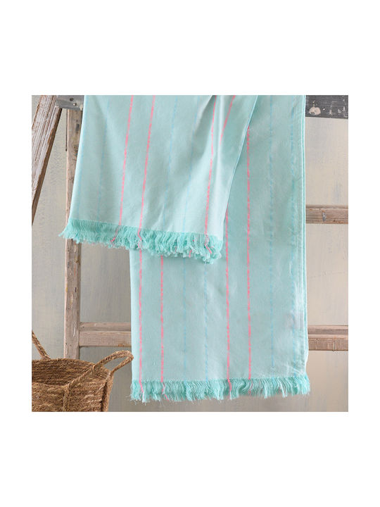 Rythmos Decorative Pillow Case Sezane Aqua 40x40cm