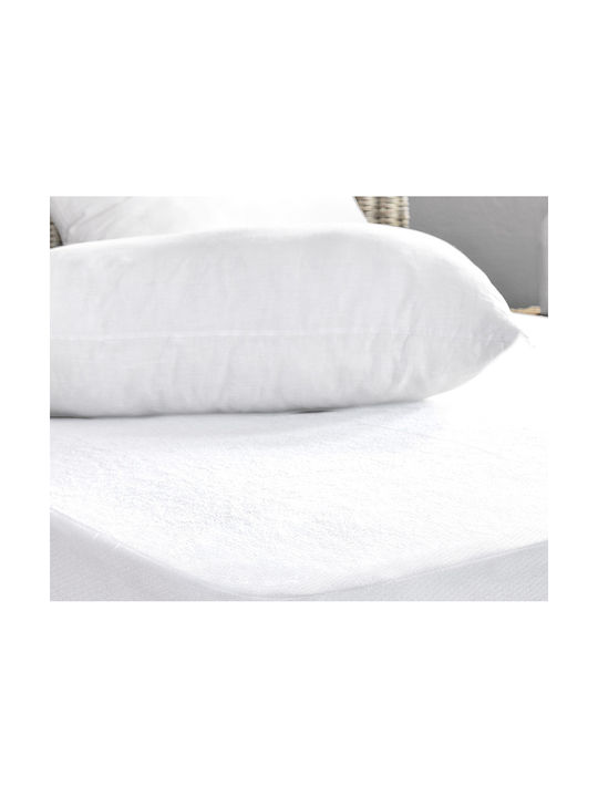 Palamaiki Comfort Σετ Προστατευτικά Μαξιλαριών Λευκά 50x70εκ.
