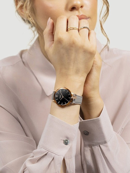 Radley Damen Uhr mit Gray Kautschukarmband