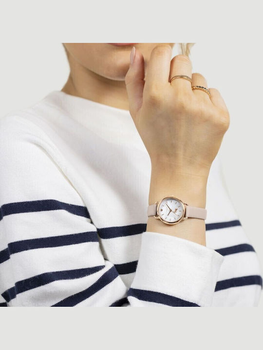Radley Γυναικείο Ρολόι 23mm Μπαταρίας με Navy Μπλε / Navy Μπλε Δερμάτινο Λουράκι