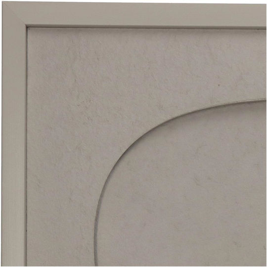 ArteLibre Wanddekoration Kal Beige aus Papier 30x3x40cm