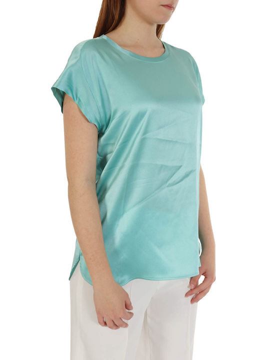 PINKO TOP FARIDA BLUSA SATIN STRETCH ΒΕΡΑΜΑΝ