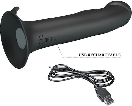 Pretty Love Murray Realistic Vibrator Vibrator And Stimulator 19cm Black
