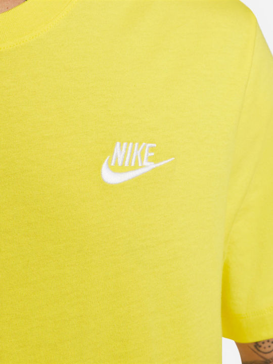 Αθλητικό T-shirt Κίτρινο