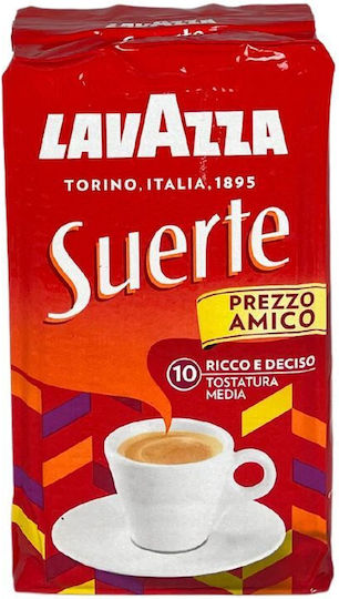 Lavazza Espresso Kaffee Robusta Suerte Prezzo Amico Gemahlen 250gr
