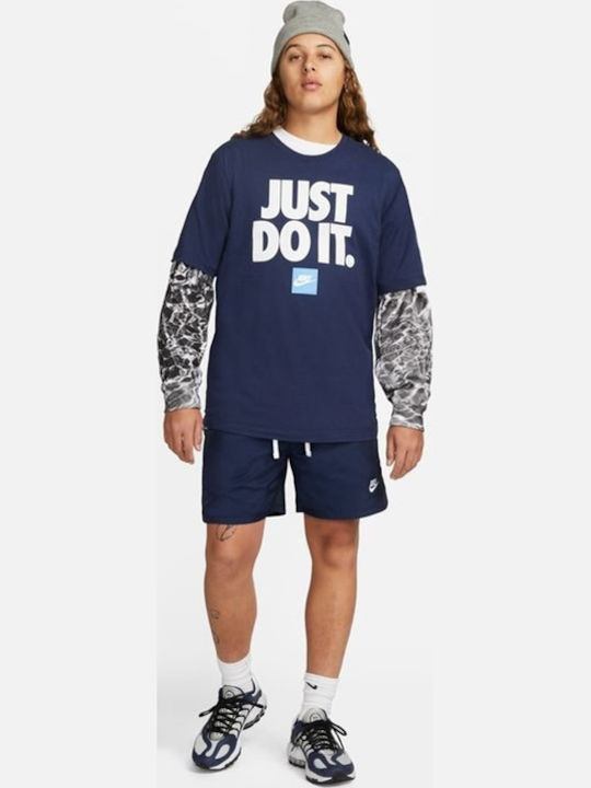 Jdi Verbiage Athletic T-shirt Navy Blue