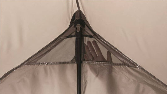 Easy Camp Moonlight Cabin 10 Camping Tent A-Frame Gray 4 Seasons for 10 People 360x275x255cm