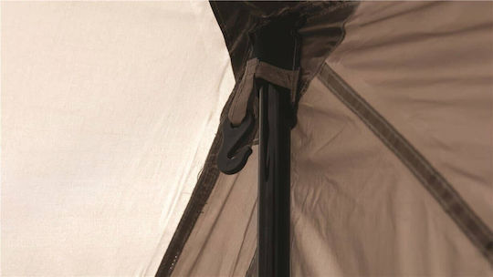 Easy Camp Moonlight Cabin 10 Camping Tent A-Frame Gray 4 Seasons for 10 People 360x275x255cm