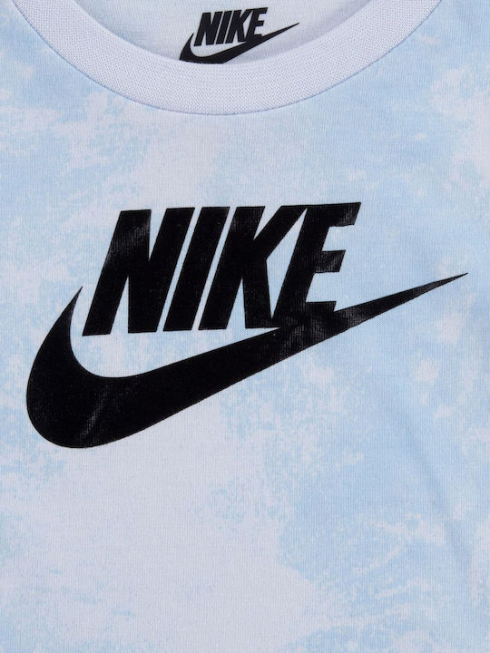 Nike Παιδικό Σετ με Σορτς Καλοκαιρινό 2τμχ Γαλάζιο